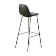 thumbnail image 4 of Pemberly Row Vegan Leather Bar Height Stools (Set of 2) in Black, 4 of 5