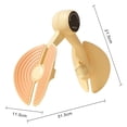 thumbnail image 3 of CSChome Pelvic Floor Muscle Trainer Thigh Exerciser - Pelvic Floor Muscle Trainer, 4-level Resistance Adjustment, Inner Leg Muscle Trainer, Thigh Exercise Equipment, 3 of 7