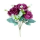 thumbnail image 2 of Ramo de simulación artificial,flores artificiales,decoración con flores artificiales,decoración duradera y hermosa para el hogar, 2 of 6