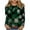 Green, variant on Christmas Shirt for Women Long Sleeve Crewneck Tshirt Graphic Fall Winter Blouse Tee Tops Fashion