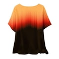 thumbnail image 4 of Plebaso Hauts d'Été pour Femmes Manches Courtes Col Rond T-Shirts Confortables Blouses Amples pour Femmes, 4 of 5