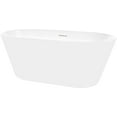 thumbnail image 4 of Vanity Art 54" Non-Slip Acrylic Freestanding Bathtub, 4 of 5