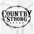thumbnail image 2 of Country Strong Logo Western Cowboy Long Sleeve TShirt Men Women Brisco Brands L, 2 of 5