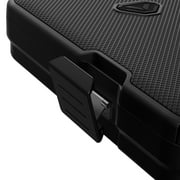 Vaultek® LifePod 10 Biometric Compact Lockable Weather Resistant Portable Case with Built-In Lock, Backlit Keypad, Steel Security Cable, TSA Compliant