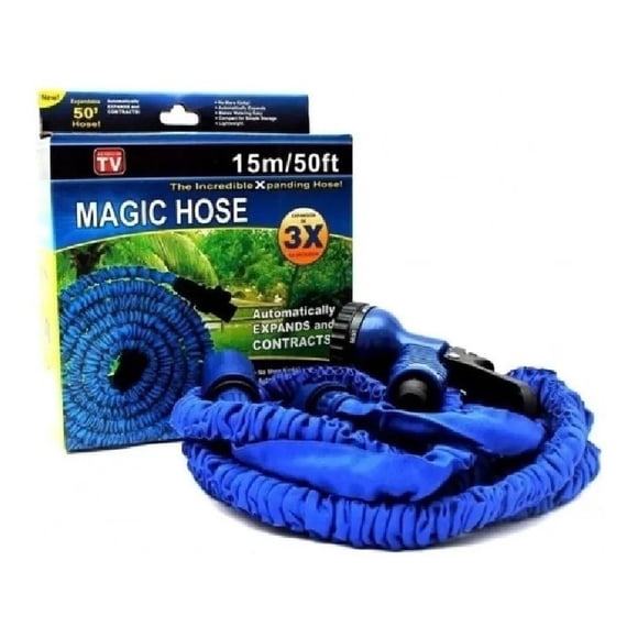 Manguera Expandible Retractil Prodotty Magic Hose 50ft 15m C Pistola