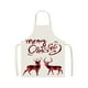 thumbnail image 2 of Delantal Navideño para Mujeres, Padres E Hijos | Babero de Cocina de Poliéster Multicolor | Tamaño Grande (75 X 65 Cm) | Ropa Protectora para Cocinar, Hornear, Barbacoa y Manualidades | Regalo para L, 2 of 6
