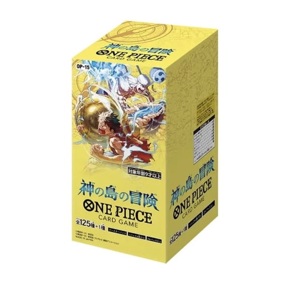 Bandai One Piece TCG Japanese OP-15 Kami Booster Box for Collectors and Players