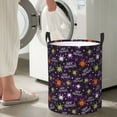 thumbnail image 4 of Lsque Halloween pattern Laundry Hamper Basket, Tall Woven Rope Hamper Basket for Clothes, Lightweight Storage Basket, Collapsible Waterproof-Medium, 4 of 8