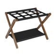thumbnail image 1 of BELOVING Foldable Luggage Rack Organizer Portable Multifunctional with Shoes Shelf 2 Tier, 1 of 10