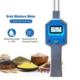 thumbnail image 3 of Digital Grain Moisture Meter Tester Moisture Testing Tool Measurable for 18 Type Grains for Wheat Soya Corn Rice Peanuts, 3 of 5