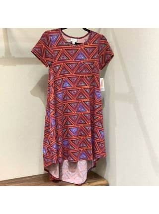 Lularoe Floral Multi Color Gray Casual Dress Size S - 54% off