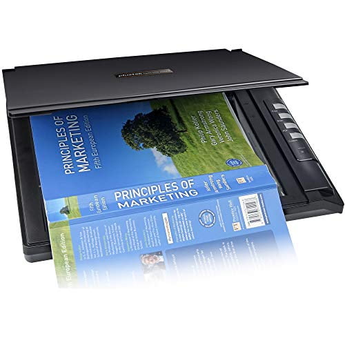 Plustek OpticSlim 2700 - Escáner plano de alta velocidad, escaneo rápido de 3 segundos. Diseño compacto para el hogar y la oficina. Compatible con Windows y Mac.