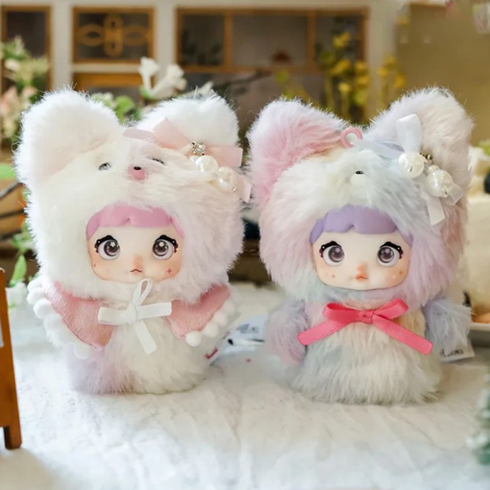 Yunni  ぬいぐるみ with you 600% 白　ピンク　羊　ベイビースリー　 LuckyDeerNay nommi Nommi－スイートバニーブラインドボックス – WEGO ONLINE STORE