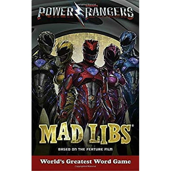 Pre-Owned Power Rangers Mad Libs 9780515159592