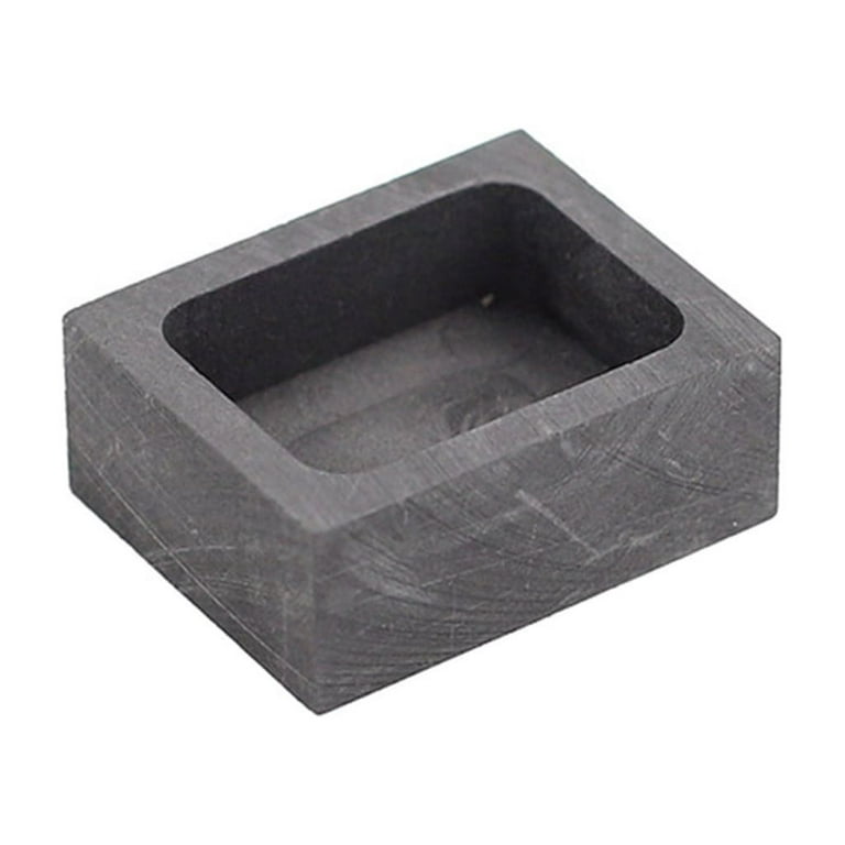 Melting Ingot Mold, Graphite Casting Mold, Jewelry Metal Refining Ring Mold  Molds Graphite Crucible for Melting Casting Gold Silver Copper