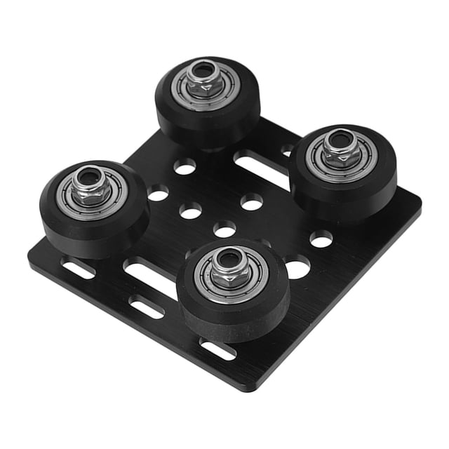 Kit de polea de placa de rueda en V Jadeshay Aleación de aluminio