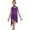 Purple, variant on TTAO Girls Floral Lace Dance Dress Kids Sleeveless Irregular Lyrical Ballet Leotard Dress Ballet Dancewear Royal Blue 6