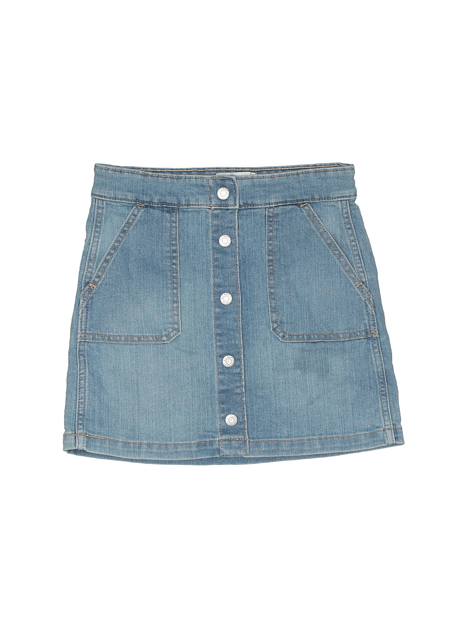 kids denim skirt