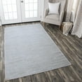 thumbnail image 3 of Alora Decor Harlem 3' x 5' Stripe Natural/Gray/Rust/Blue Hand-Woven Area Rug, 3 of 16