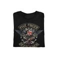 thumbnail image 3 of Five Finger Death Punch - Crossbones Jumbo Print Unisex T-Shirt - Black - Small, 3 of 6