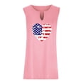 thumbnail image 4 of Birdeem Débardeur d'Été Oversize pour Femmes, Imprimé, à Col en V, Sans Manches, T-Shirt, Hauts Grande Taille, 4 of 7