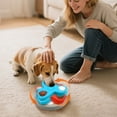 thumbnail image 5 of Slow Feeding Dog Bowl Interactive Puzzle Toy for Digestive Support Mental Stimulation IQ Training Pet Snack Dispenser Enrichment Game for Smart Dogs and Cats, 5 of 5