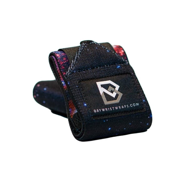 Bay Muñequeras para levantamiento de pesas, muñequera de entrenamiento, ajustable, talla única, cómodas muñequeras para levantamiento de pesas con correas para el pulgar en Galaxy, muñequera de 18 pul