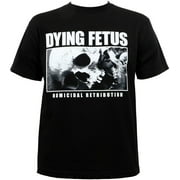 Indie Merch Dying Fetus Mens Homicidal Retribution T-Shirt Black