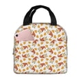 thumbnail image 1 of Fotbe Gnomes Autumn Bolsa Térmica con Estampado y Forro de Aluminio Grueso Bolsa de Almuerzo con Bolsillo Frontal para Hombres y Mujeres, Ideal para Trabajo, Escuela, 1 of 8