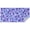 Purple Butterfly Pattern-1, variant on Purple Orange White Butterfly Pattern Rectangle Tablecloth 60"x84",Waterproof Polyester Rectangle Table Cloth, Wipeable Spillproof Polyester Tablecloth for Dining, Camping, Indoor and Outdoor