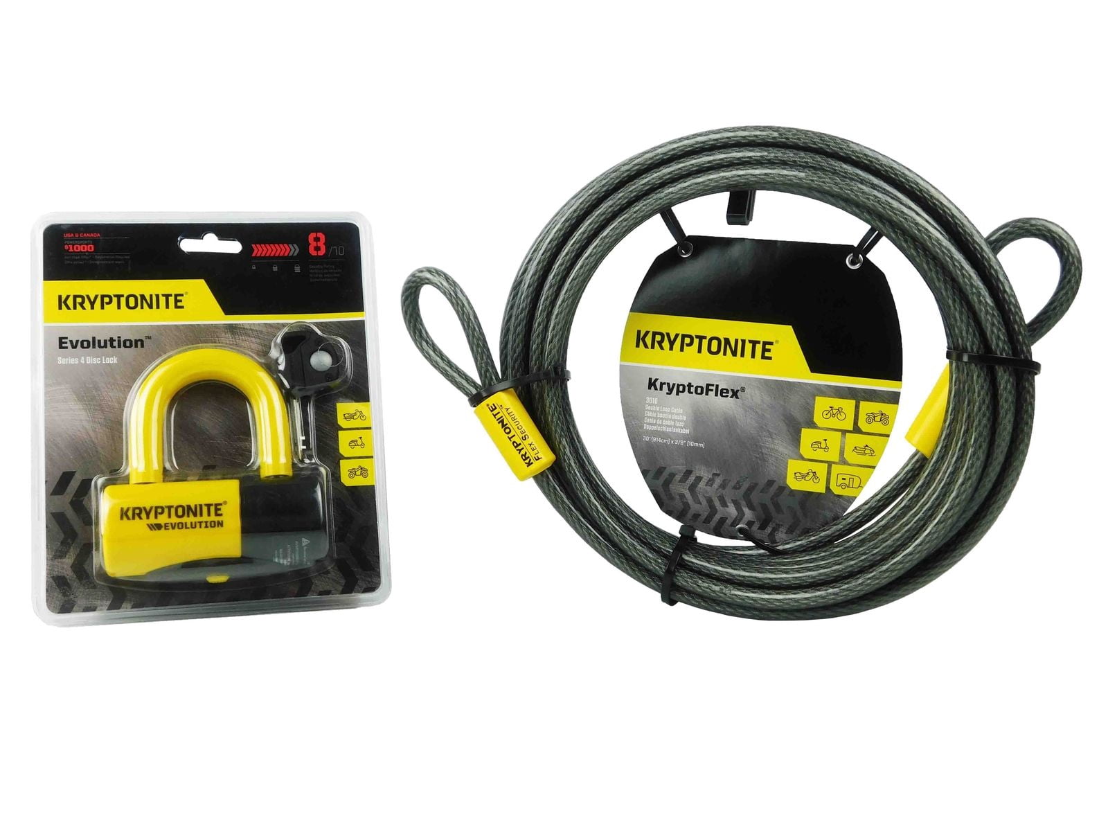 Kryptonite Evolution Series 4 Disc Lock 