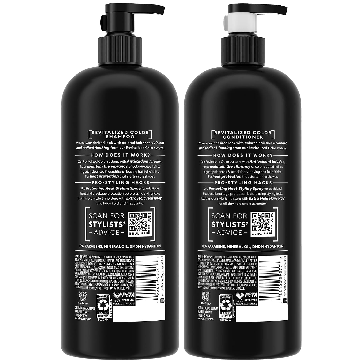 TRESemmé Color Revitalize Shampoo and Conditioner Set 28 Fl Oz