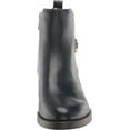 thumbnail image 2 of Tommy Hilfiger Imiera Navy Blue Round Toe Pull On Zip Closure Ankle Boot (Navy Blue, 9), 2 of 6