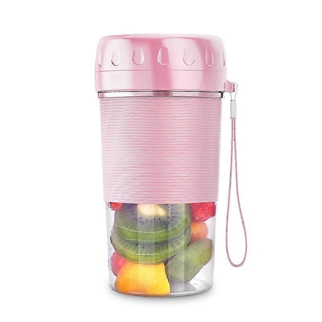 Exprimidor portátil multifuncional yuxing para batidos de frutas rosa