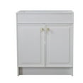 thumbnail image 4 of 30 in. Single Sink Foldable Vanity Cabinet   , White Finish, 4 of 6