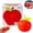 Apple, variant on Mystery Dumpling Squishies Giant Steamed Bun Tool with Box Stress Ball Fidget for Adults Glitter Decompression 3.94 inches