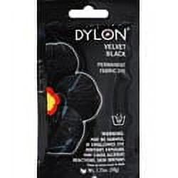 Dylon Velvet Black Permanent Fabric Dye, 1.75 Oz. 