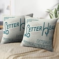 thumbnail image 3 of LALILO Throw Pillow Covers Steampunk Alphabet With Decorative Cushion Cover 18" x 18", 2107 Pack, 3 of 6