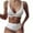 White, variant on gakvbuo Summer Bikini Sets for Women Two Piece Tankini Bathing Suits Spaghetti Strap Swimsuit Filled Soild Swimwear Beachwear