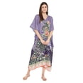 thumbnail image 2 of Gypsie Blu Women Long Kaftans Summer Loose Caftan Dress Evening Casual Ladies Dresses Online, 2 of 7