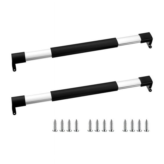 RV Screen Door Handle Grab Bar, Adjustable From 21-5/8 to 28-5/8 Inch RV Screen Door Handle, RV Screen Door 2pcs