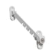 thumbnail image 4 of Cerradura de seguridad para ventanas, cerraduras ajustables para ventanas corredizas, herrajes, limitador de ventana de metal Blanco, 4 of 9