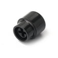 thumbnail image 3 of Reemplazo de tapa de punta de perilla de interruptor de 5 piezas para interruptores selectores de recolección de guitarra eléctrica (negro), 3 of 7