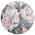 thumbnail image 2 of Flower Round Area Rugs for Bedroom Living Room, 5FT Soft Indoor Circle Carpets, Carpet Home Decor Floor Mat, 2 of 8