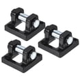 thumbnail image 1 of Unique Bargains Air Cylinder Rod Pivot Clevis Mount Part Pneumatic Mounting Bracket, Black 3 Pack, 1 of 5