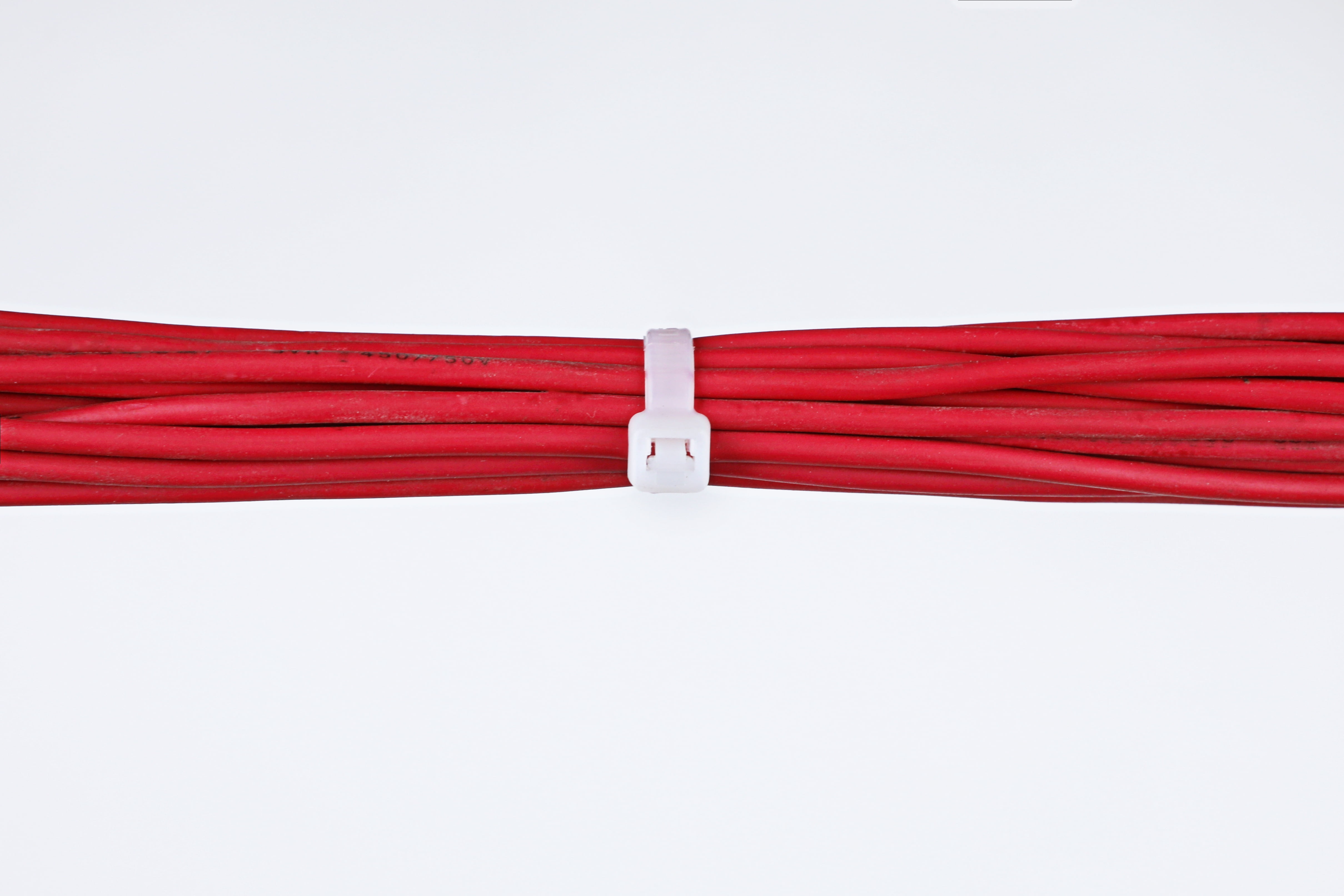 Hyper Tough 8inch Cable Tie Natural 20Pcs