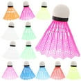 thumbnail image 1 of TEHAUX 20Pcs Plastic Badminton Shuttlecocks Durable Structure for Continuous Bounce and Exercise Use, 1 of 8