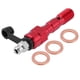thumbnail image 1 of Tornillo de pinza de freno M10 x 1,25mm para motocicleta, perno Banjo, arandelas de pezón de purga, tapa antipolvo, color rojo Jadeshay A, 1 of 8