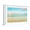 White Frame, variant on Art.com Waves on the beach, Seven Mile Beach, Grand Cayman, Cayman Islands Photographic Print, 18" x 12"