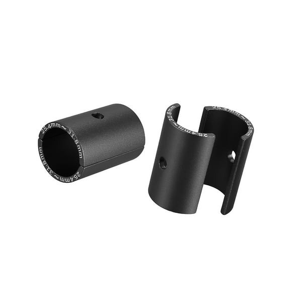 Unique Bargains 2 Pair Bike Handlebar Shim 25.4 to 31.8mm Handlebar Shim Spacer Stem Size
